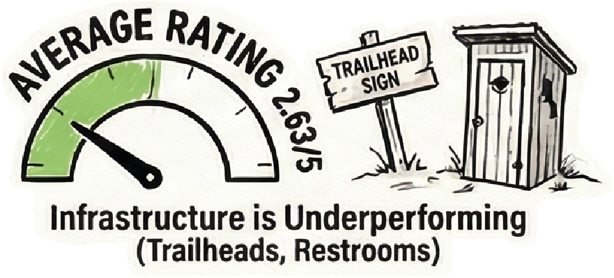 Infrastructure is underperforming
