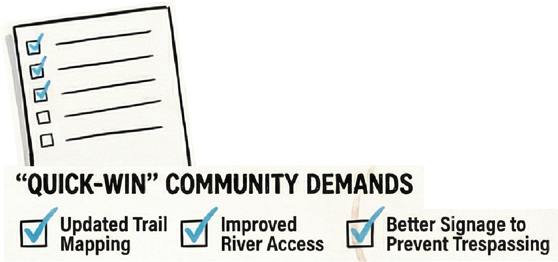 Quick-win community demands